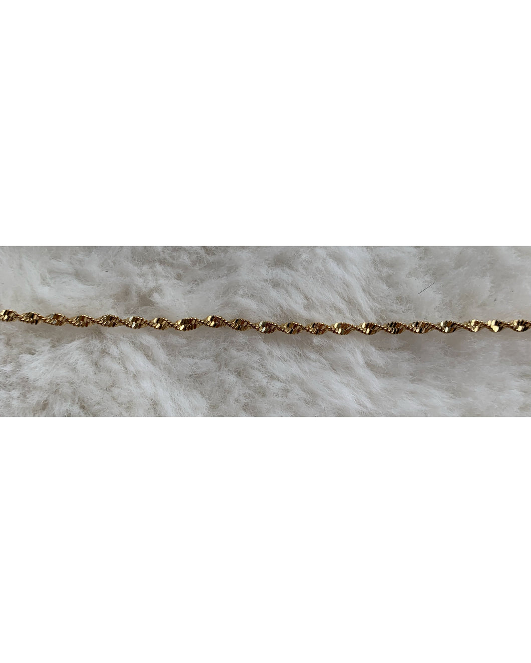 TWISTED LINK ANKLET